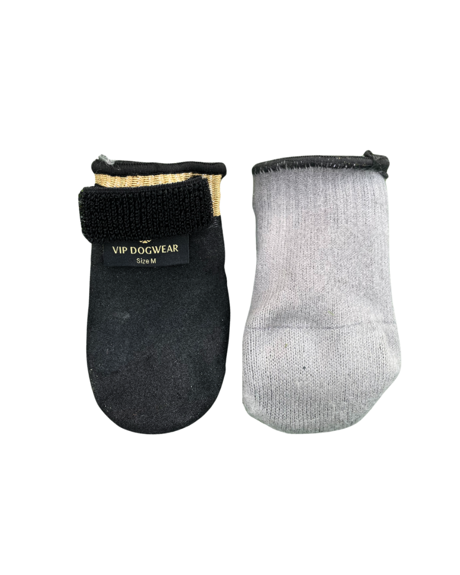 Bilde av VIP Dogwear Artic bootie 4-pk lav BL Black